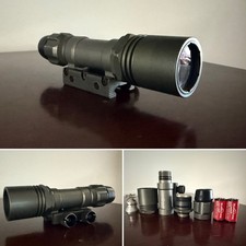Vintage Surefire 1st Generation FlashLight 951/952,  Fatty Tube, SW02 Tail, LED 