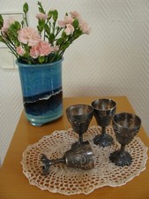 Gobelets en argenterie Gallia / Christofle