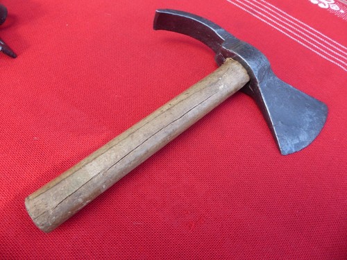 Hache bipène fer forgé - hache,