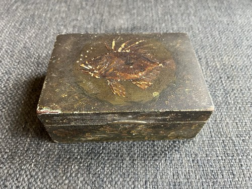 Boîte ancienne bois - ancienne,