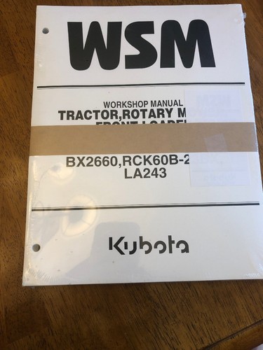 Kubota bx2660 rck60b - kubota,