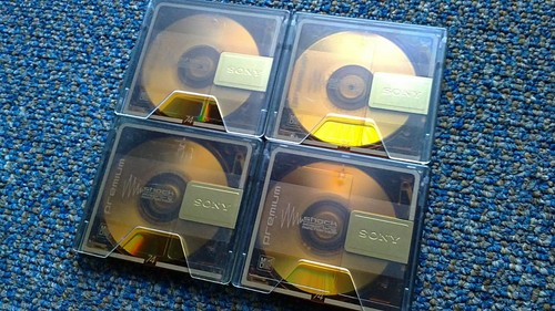 Minidisc sony premium gold - minidisc,