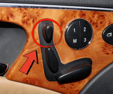 Mercedes-Benz W211 SEAT Headrest SWITCH Knob E320 E350 E500 E550 E55 E63 CLS550