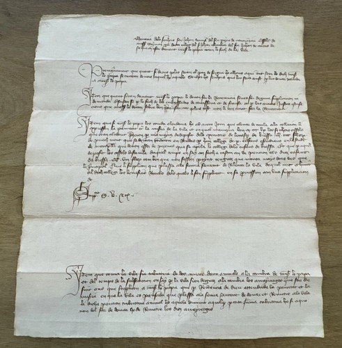 Manuscrit médiéval - manuscrit,