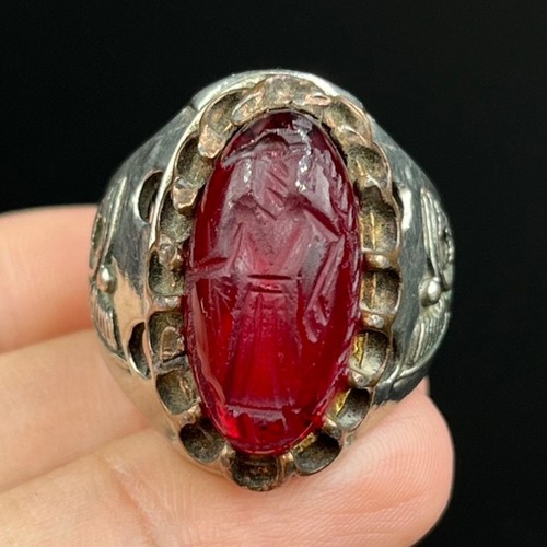 Ancienne bague romaine - , en