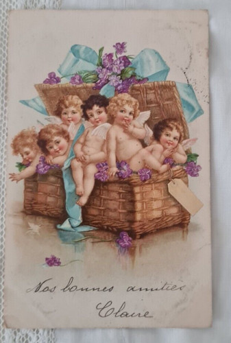Ancienne carte postal - carte,