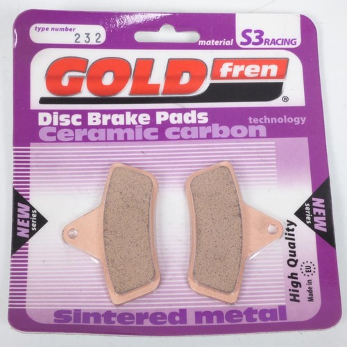 Plaquette frein gold - plaquette, fren