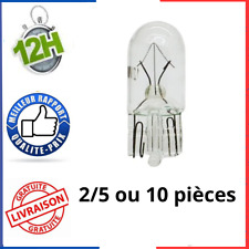Ampoule Bulb T10 W5W 12v 5w blanc 2/5/10pcs Voiture Phare Ampoule Halogène 3000k