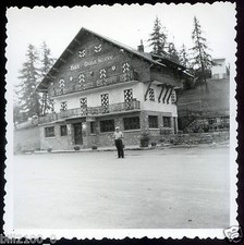 old photo. Valberg . Hotel Chalet Suisse 