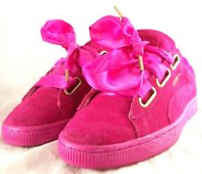 Puma rosa Suede Heart Satin Wn 401