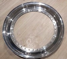 GENUINE BBS RS RM RF 16" 16X1.5 INCH OUTER DISH LIP 34 HOLE POLISHED 1