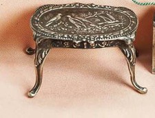 Antique miniature Silver table bird design