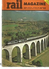 RAIL MAGAZINE N°58 BB 9004 / BB 36 / TRAINS DE MARCHANDISES / TRAMWAY STANDARD