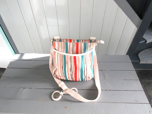 Sac bandoulière toile - à,