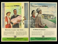 1955 MCM Gyproc G.L.A. Drywall