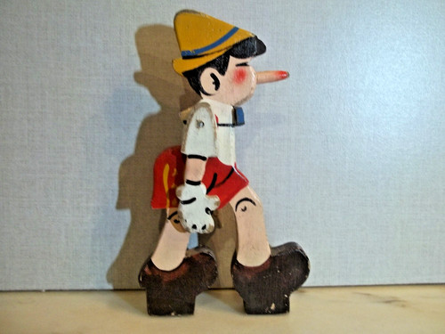 Jouet articulé ancien bois - jouet,