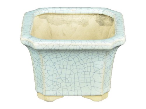 Pot bonsaï carré grès - pot, à