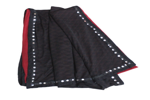Robe rouge brodée - sari, indien