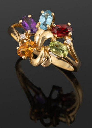 Bague ancienne jaune - en, 18k