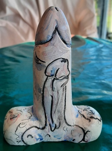 Sculpture pénis phallus - sculpture,