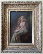 "SOLITUDE" Huile sur toile