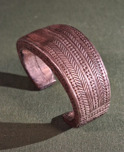Ancien bracelet akha - en, argent