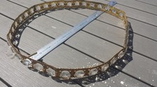 Ancien cerclage de lustre en
