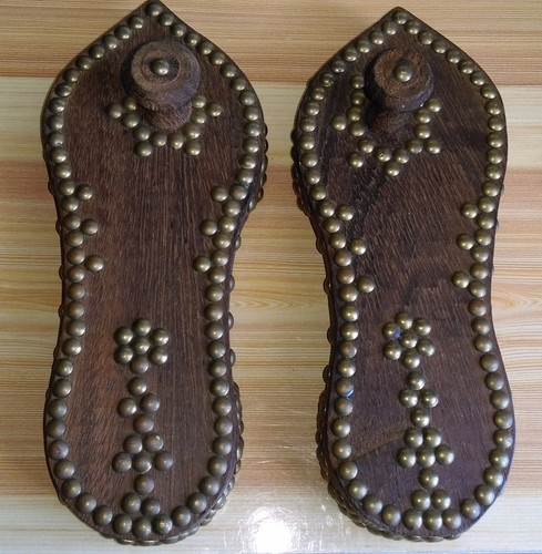 Ancienne paire chaussures - ancienne, de