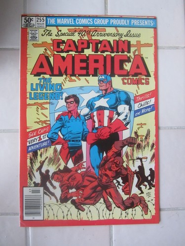 Captain america 255 comics - 255,
