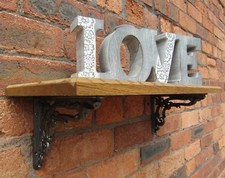 ÉTAGÈRES EN BOIS DE CHÊNE