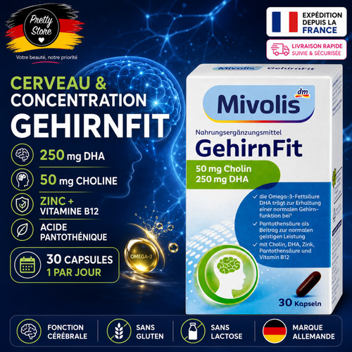 Milovis brainfit omega - -, omega-3