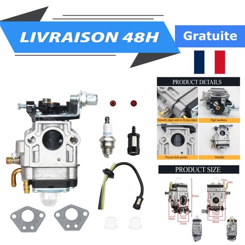 Carburateur 52cc 49cc 43cc