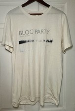 Bloc Party Silent Alarm Tee Shirt Men’s Size Large
