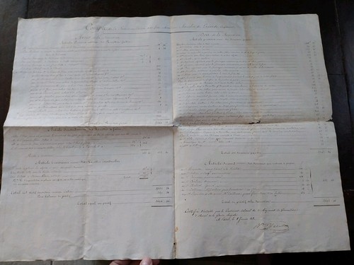 Document militaire ancien - document,