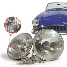 KIT PHARES 178MM 7" H4 E-MARK