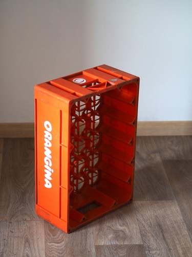 Caisse orangina vintage - orangina, en