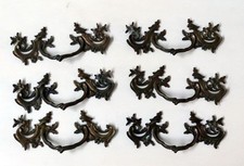 6 POIGNEE DE TIROIR  BRONZE POUR COMMODE ARMOIRE BUREAU  XIXè  STYLE LOUIS XV