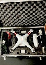 DJI Phantom 3 Standard Quadcopter Camera Drone with Aluminum Case-Extra Battery