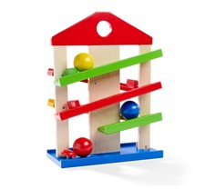 Smoby - 100002025 - Jeu Bois - Maison en Bois - Roule Boule - + 3 Boules Incl...