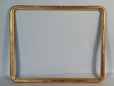 Cadre ancien à doucine +verre