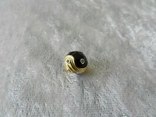 Breloque en argent massif et or / Vermeil et brillant NINAQUEEN / charm Pandora