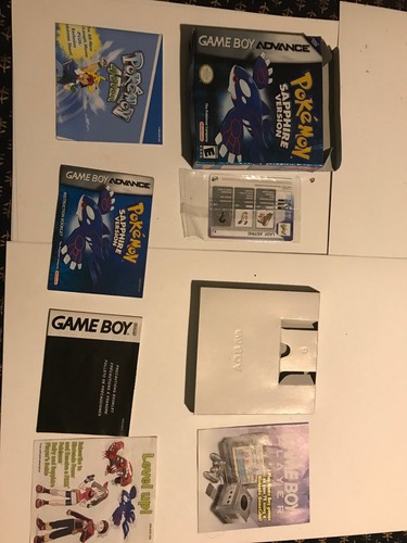 Pokemon version saphir game - pokemon, :