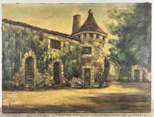 Rene lorotte huile - rene, (1920-1985)