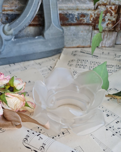 Ancienne tulipe verre forme - tulipe,