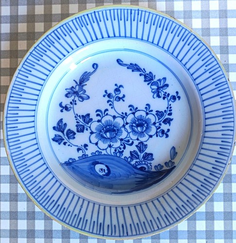 Ancienne jolie assiette - , en