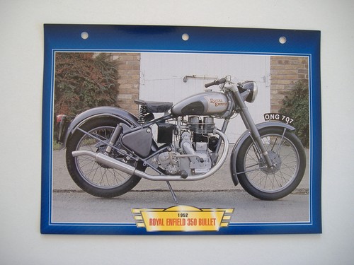 Fiche moto royal enfield - royal, 350