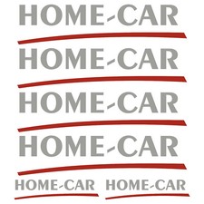 HOME - CAR autocollant sticker