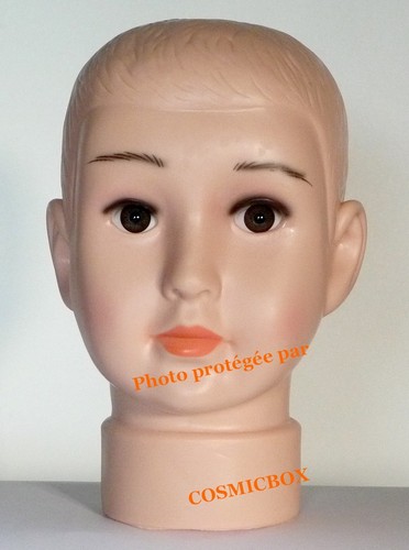Tete mannequin enfant - tete, de