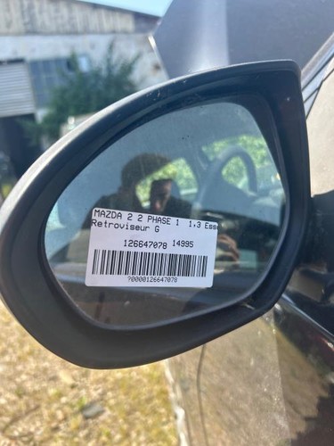 Retroviseur gauche mazda 2 - retroviseur,