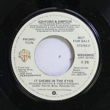 Soul Promo NM ! 45 Ashford & Simpson - It Montre En The Yeux / Eye